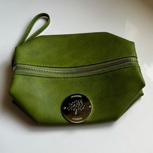 Mulberry Green Makeup Bag